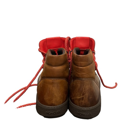 MONCLER Leather Boots - NEW - Authentic - Picture 5 of 8